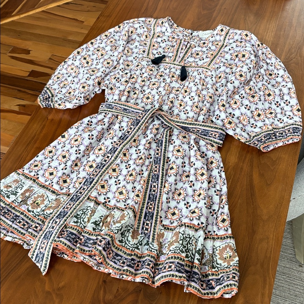 CLEOBELLA Giovanna Mini Dress in Marrakesh Print Size XS - Picture 9 of 13